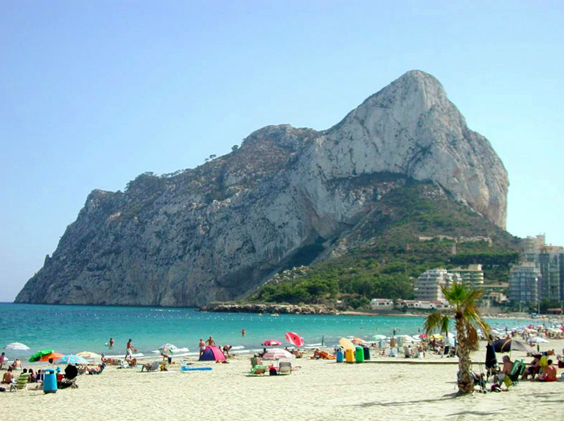 Calpe strand 2